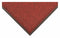 Condor Indoor Entrance Mat, 8 ft L, 4 ft W, 3/8 in Thick, Rectangle, Red/Black - 9UDT2