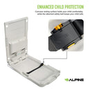 Alpine Industries ALP411-V Vertical Baby Changing Station-White