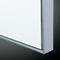 ASI Frameless Non-Magnetic Glass Markerboard Z Track Bracket 3' X 4' Non Mag, Length: 48" X Width: 36" - 980821304