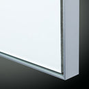 ASI Frameless Magnetic Glass Markerboard Z Track Bracket 4' X 10' Mag, Length: 120" X Width: 48" - 980831410