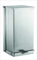 Bobrick B-221216 Foot-Operated Waste Receptacle, 12-Gallon