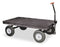Rubbermaid Wagon Truck, 2000 lb. Load Capacity, Pneumatic Wheel Type, 12" Wheel Diameter - FG9T0600BLA
