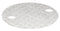 Oil-Dri 22" Drum Top Absorbent Pad for Oil Only / Petroleum, White; PK25 - L90910