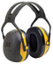 Peltor 24dB Over-the-Head Ear Muff, Black/Yellow; NRRb 24 dB. CSA Class A. - X2A