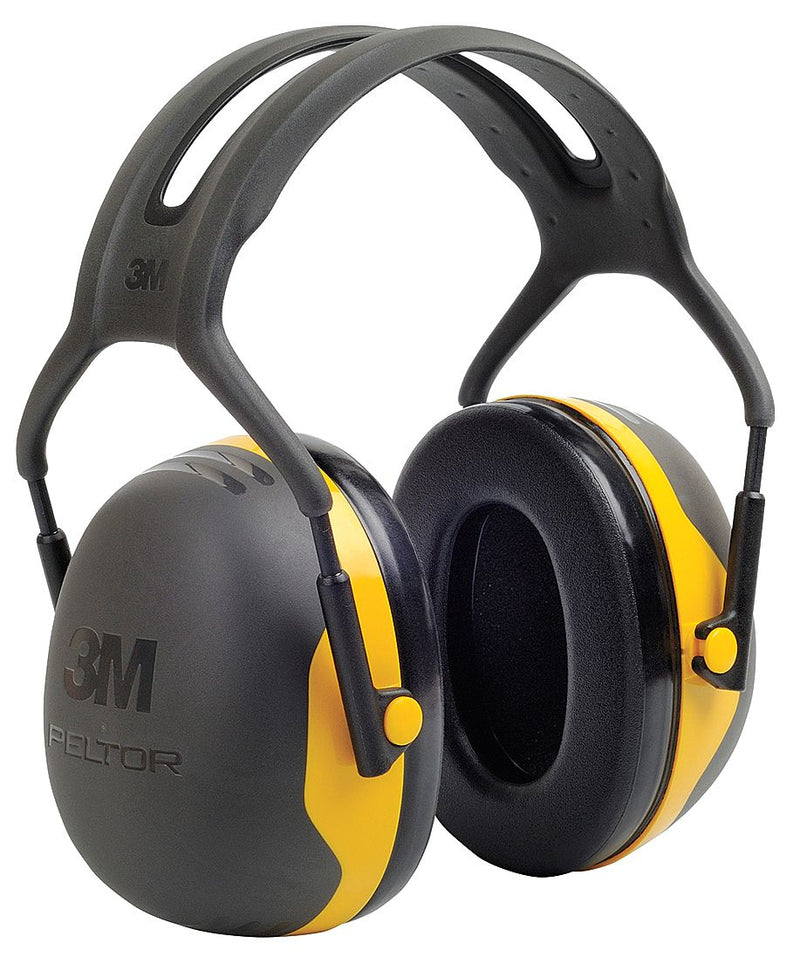 Peltor 24dB Over-the-Head Ear Muff, Black/Yellow; NRRb 24 dB. CSA Class A. - X2A