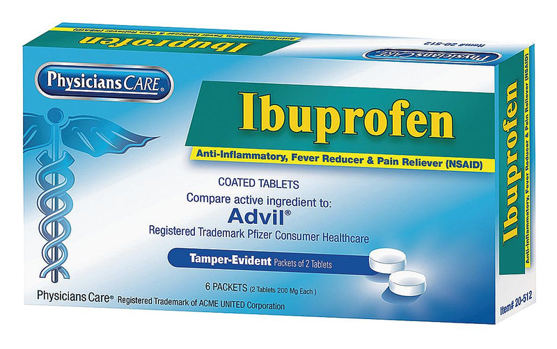 Physicianscare Ibuprofen Tablet; PK1 - 20-512