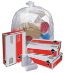 Tough Guy 60 gal. HDPE Extra Heavy Trash Bags, Coreless Roll, Black, 150PK - 49P436
