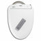Toto Round, Bidet Toilet Seat Type, Closed Front Type, Includes Cover Yes, White, Slow Close Hinge - SW573