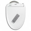 Toto Round, Bidet Toilet Seat Type, Closed Front Type, Includes Cover Yes, White, Lift-Off Hinge - SW583