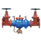 Zurn Reduced Pressure Zone Backflow Preventer, Epoxy Coated Ductile Iron Body, Wilkins 375 Series, Flange - 4-375A