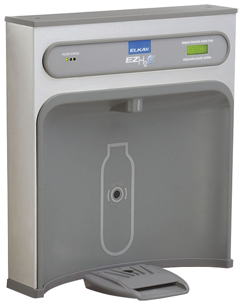 Elkay Stainless Steel And ABS Plastic Retrofit Bottle Filling Station, For Elkay 115V/60HZ Pushbar Activat - LZWSRK