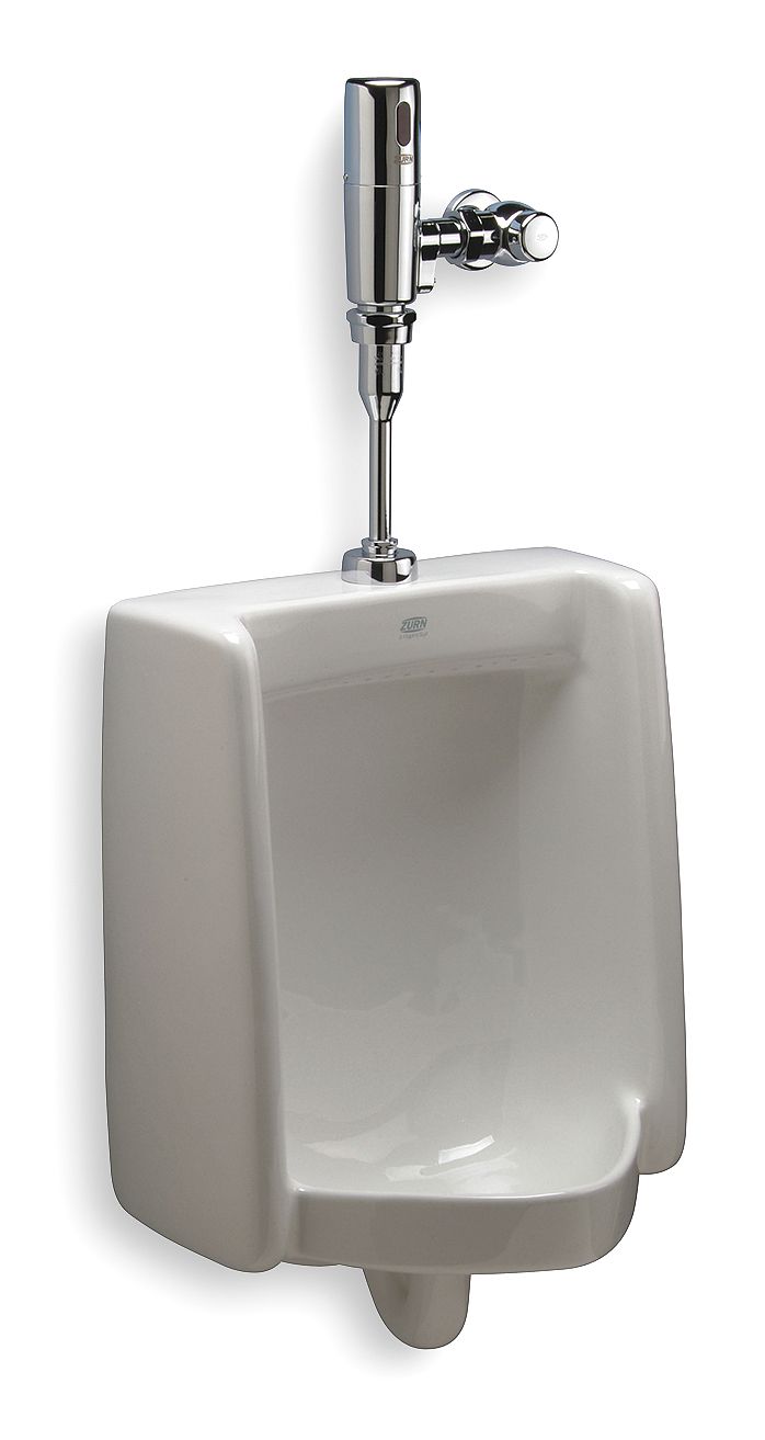 Zurn Washdown Wall Urinal, 0.125 Gallons per Flush, 25-5/8