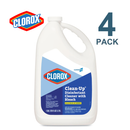 Clorox Clean-Up Disinfectant Cleaner With Bleach, Fresh, 128 Oz Refill Bottle, 4/Carton - CLO35420CT