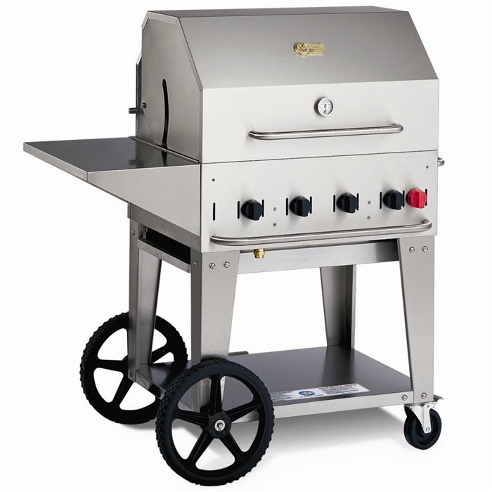 Crown Verity CV-MCB-30PKG Grill 30" Package Propane With Rd, Res, Abr & Bc-30