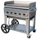 Crown Verity CV-MG-36 Mobile Griddle, 36" Propane
