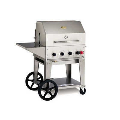 Crown Verity CV-MCB-30PKG-NG Grill 30" Package Natural Gas With Rd, Res, Abr & Bc30