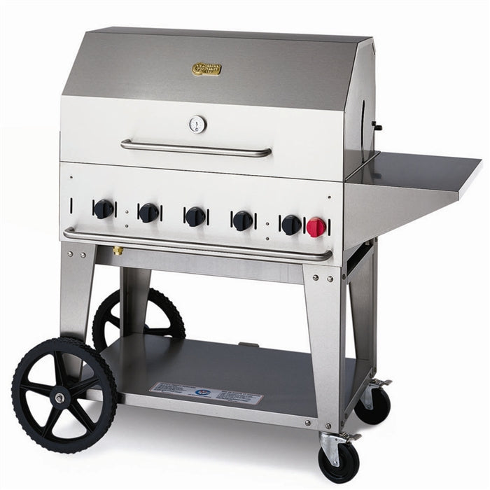 Crown Verity CV-MCB-36PKG Grill 36" Package Propane With Rd, Res, Abr & Bc36
