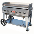 Crown Verity CV-MG-48 Mobile Griddle, 48" Propane