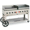 Crown Verity CV-MG-72NG Mobile Griddle, 72" Natural Gas