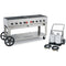 Crown Verity CV-MCC-60 Tank Cart Pkg, Grill 60" Propane