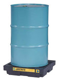 Justrite Accumulation Center, 1 Drum, Black - 28653