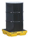 Justrite Accumulation Center, 1 Drum, Yellow - 28652