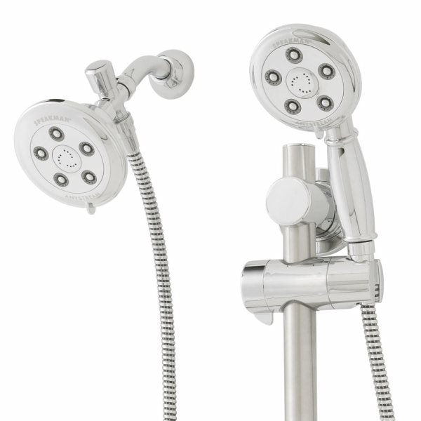 Speakman VS-123011 Alexandria Collection Anystream Slide Bar Mounted 2-Way Shower System