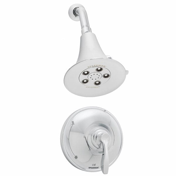 Speakman SM-10010-P Chelsea Collection Shower System with Non Diverter Valve