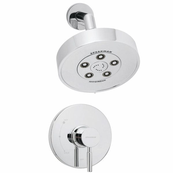 Speakman SM-1010-P Neo Collection Shower System with Non Diverter Valve