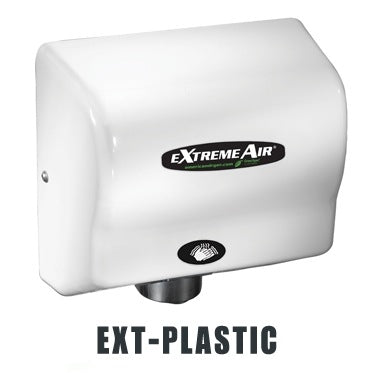 American Dryer EXT7 ExtremeAir Energy Efficient Hand Dryer, ABS White, Universal Voltage