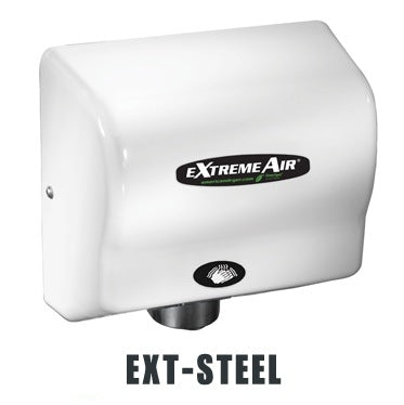 American Dryer EXT7-M ExtremeAir Energy Efficient Hand Dryer, Steel White Epoxy, Universal Voltage