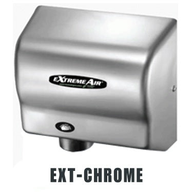 American Dryer EXT7-C ExtremeAir Energy Efficient Hand Dryer, Steel Satin Chrome, Universal Voltage