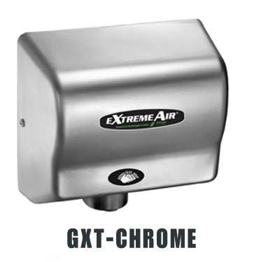 American Dryer GXT9-C ExtremeAir Energy Efficient Hand Dryer, Steel Satin Chrome, Universal Voltage