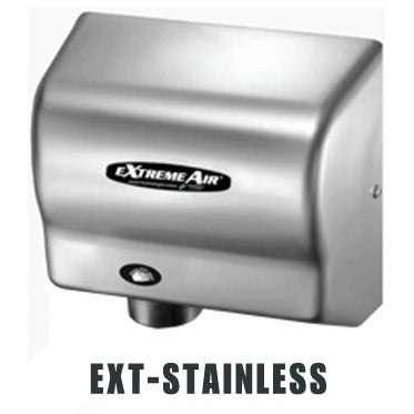 American Dryer EXT7-SS ExtremeAir Energy Efficient Hand Dryer, Stainless Steel, Universal Voltage