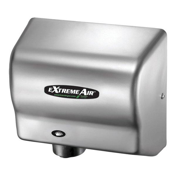 American Dryer GXT9-SS ExtremeAir Energy Efficient Hand Dryer, Stainless Steel, Universal Voltage