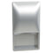 Bradley 2A00 Stainless Steel Paper Towel Dispenser, Folded, Recessed