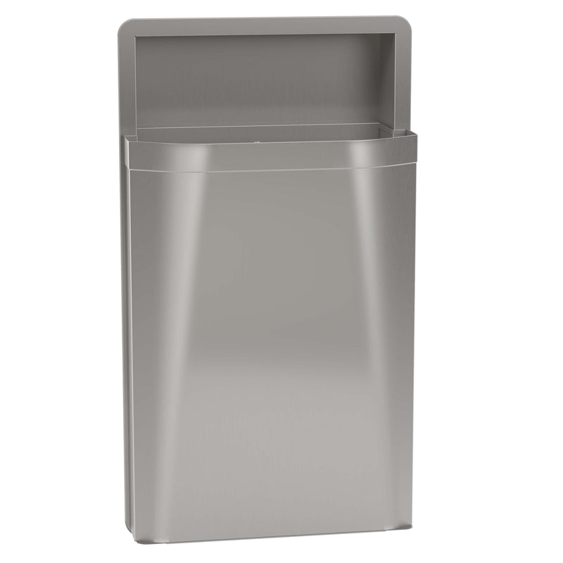 Bradley 3A05 Commercial Bathroom Waste Receptacle 12 gallon, Recessed