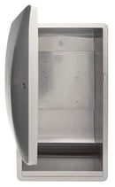 Bradley 2A09-10 Commercial Paper Towel Dispenser, Roll, Semi-Recess