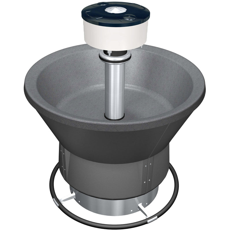 Bradley WF2805F-A-MMV-LSD, Washfountain, 36" Circular, Carbon