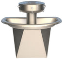 Bradley SN2023 Sentry Washfountain, 36", Semi-Circular, Hand Control, B Drain