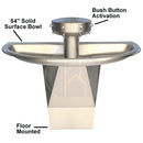 Bradley SN2024 Sentry Washfountain, 54", Semi-Circular, Hand Control, A Drain