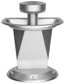 Bradley SN2003 Sentry Washfountain, 36", Semi-Circular, Foot Control, A Drain