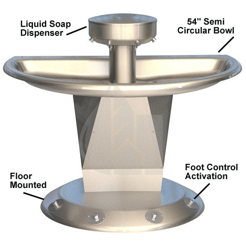 Bradley SN2004 Sentry Washfountain, 54