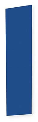Slope Top End Panel, 12"Dx60"H, 30% Pre-Consumer