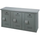Bradley Plastic Bench Locker, 3 Ft