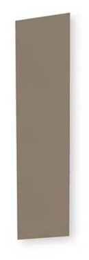 Slope Top End Panel, 12"Dx60"H, 100% Post-Consumer