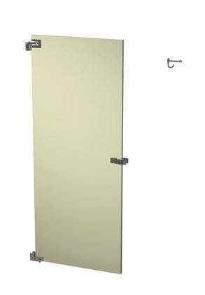 Bradley Toilet Partition Door, Phenolic, 22"W x 58"H, Quick Ship, Greenguard - C490-22