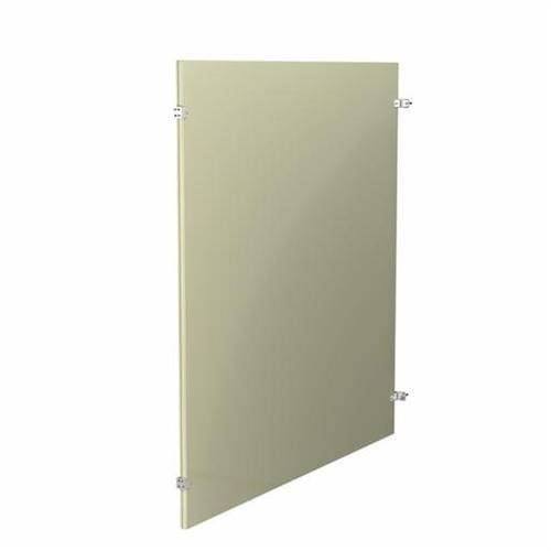 Bradley Toilet Partition Panel, Metal, 33 1/4