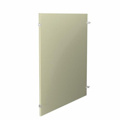 Bradley Toilet Partition Panel, Metal, 75 1/4"W x 58"H, Quick Ship, Greenguard - T440-78C