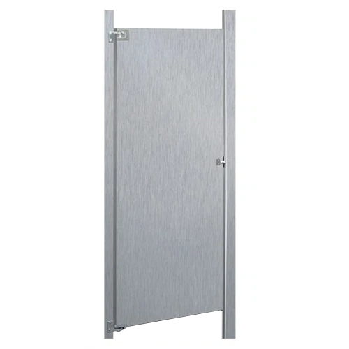 Bradley Toilet Partition Door, Stainless Steel, 23 5/8"W x 58"H, Quick Ship, Greenguard - S490-24C